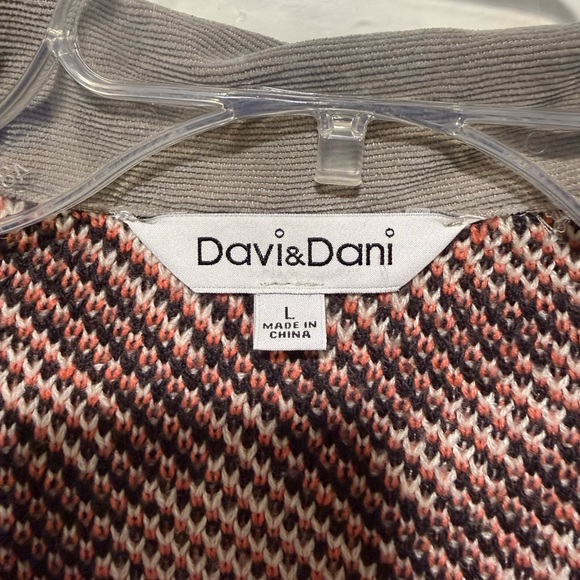 DAVI & DANI Southwestern Motif Lightweight Cord Utility Jacket - Picture 12 of 16